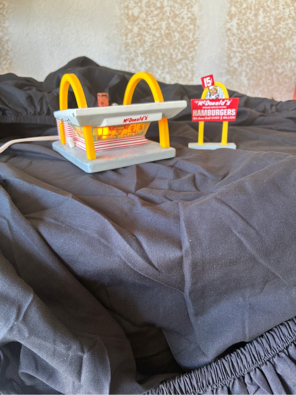 Vintage McDonalds figurine - complete - lights work too